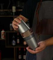 Coctelera trasera Boston Shaker: Juego de 2 piezas: herramienta de barra de barman profesional con peso de 18,6 oz y peso de 25 oz - details 32