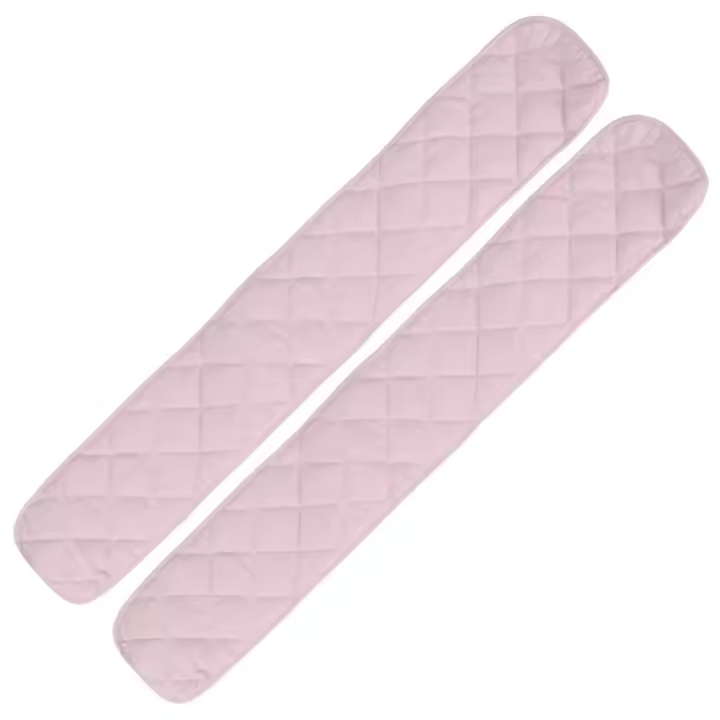 Protección de Algodón para Cuna - Borde Envolvente - Protector de Dentición Seguro para Bebe - 2 UDS - 1