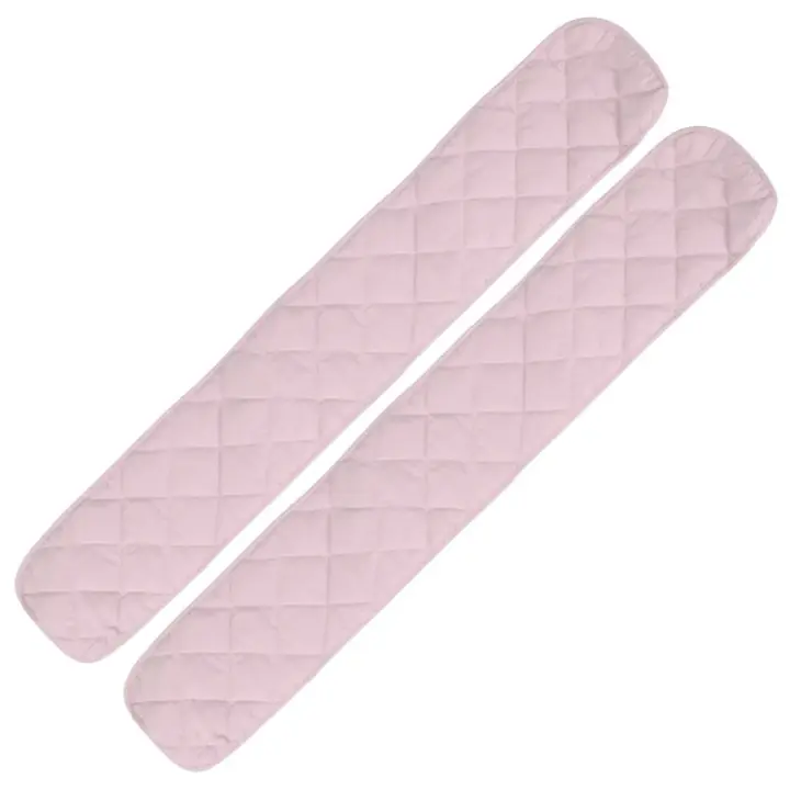Protección de Algodón para Cuna - Borde Envolvente - Protector de Dentición Seguro para Bebe - 2 UDS - 1
