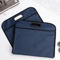 Organizador de cuaderno, bolsa de información de suministros de oficina, maletín de mano, bolso de archivo de lona, bolso de conferencia, bolsa de documentos - details 1
