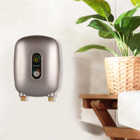 Calentador de agua eléctrico de aluminio, minicalentador de agua caliente instantáneo, sin tanque, 220V, 6500W - details 4
