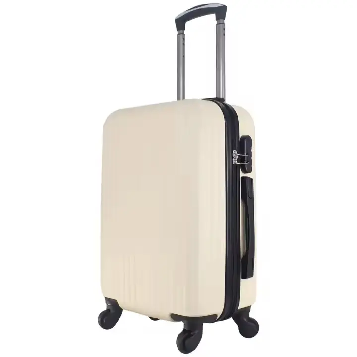 Maleta de Equipaje de Viaje Rigida ABS con 4 Ruedas Manija Telescópica Tamaño 55x35x20CM Para Avión - 1