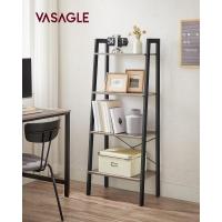 Estantería de 5 Niveles, Librería Industrial, Fácil de Montar, para Salón, Dormitorio, Cocina, Marrón Rústico y Negro LLS45X - details 61