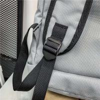 Mochila multifuncional de gran capacidad, mochila deportiva para gimnasio, viaje, bolso de lona impermeable con bolsillo para zapatos independiente - details 9