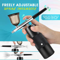 Mini inyector de oxígeno Nano, pulverizador de niebla, Kit de compresor de aire para arte de tatuaje de uñas, decoración de belleza, aerógrafo, pistola de pulverización de pintura - details 5