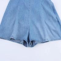 Short vaquero con tirantes, espalda descubierta, estilo casual y sencillo para mujer, moda 2025, novedad de verano. - details 5