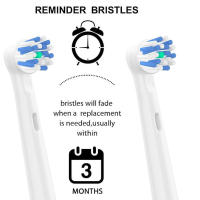 Cabezales de repuesto para cepillo de dientes Oral B, cerdas entrecruzadas para una limpieza efectiva de los dientes, D12, D16, D20, D29, D34, D36, Pro600, Pro7000 - details 5