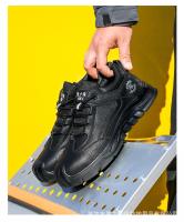 Los hombres de trabajo de seguros de zapatos anti-smash anti-perforación aislados cuatro estaciones de trabajo ligero resistente al desgaste zapatos impermeables de la obra - details 14