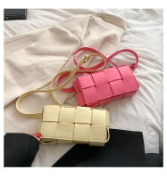 Bolso Cruzado de Moda para Mujer 2025 Bolso de Pecho Tejido en Rosa Nicho Bolso Cruzado para Mujer - details 6