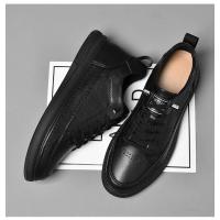 Primavera otoño zapatos de aumento interior para hombres zapatos deportivos casuales de cuero zapatos invisibles de aumento de altura hombres elevador deportivo 8CM - details 13