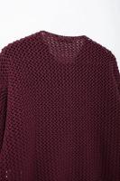 TRAF Pantalones de Punto para Mujer Otoño-Invierno Suéter Casual con Botones Largos - details 15