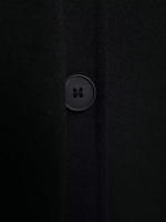 TRAFZA-Chaquetas de Invierno para mujer, abrigos sueltos de manga larga con cuello de bufanda negra, botones de decoración de bolsillo, moda de calle alta - details 7