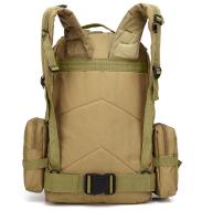 Mochila táctica 4 en 1 para hombre, bolsa de 55L para deportes al aire libre, Camping, senderismo, viajes, escalada - details 11