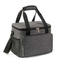 Fiambrera impermeable y aislada Bolsa de almuerzo reutilizable con correa ajustable para el hombro - details 1