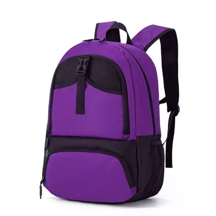 Mochila Deportiva Grande con Porta Bolas y Compartimiento para Zapatos - 1