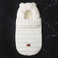 Sacos de dormir impermeables para cochecito de bebé, sobre grueso cálido para recién nacido, Invierno - details 9