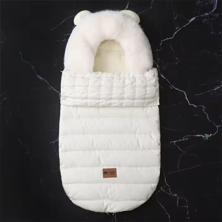 Sacos de dormir impermeables para cochecito de Bebe, sobre Gruese frío para recién nasido, Invierno - 1