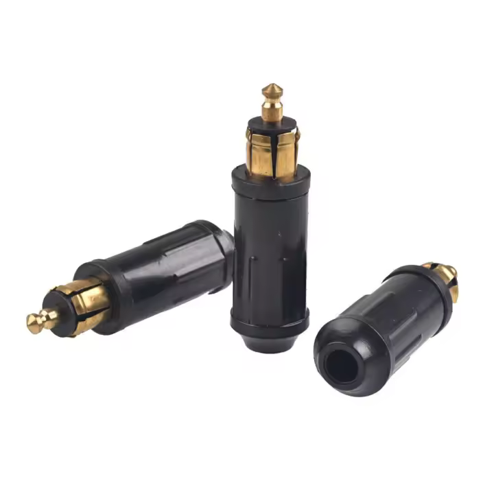 3x 12V encendedor de coche enchufe adaptador enchufe Auto barco vehículo cargador toma de corriente - 1
