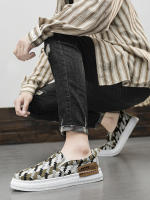 Men's Casual Shoes Four Seasons Breathable Canvas Shoes For Men Comfortable Flat Sneakers Man Vulcanize Shoes Outdoor Sneakers - details 11