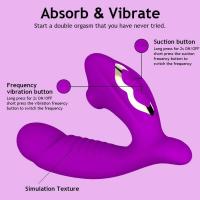 Vibrador consolador de punto G para chupar el clítoris con 10 modos potentes, estimulador de clítoris recargable, Juguetes sexuales para mujeres - details 3