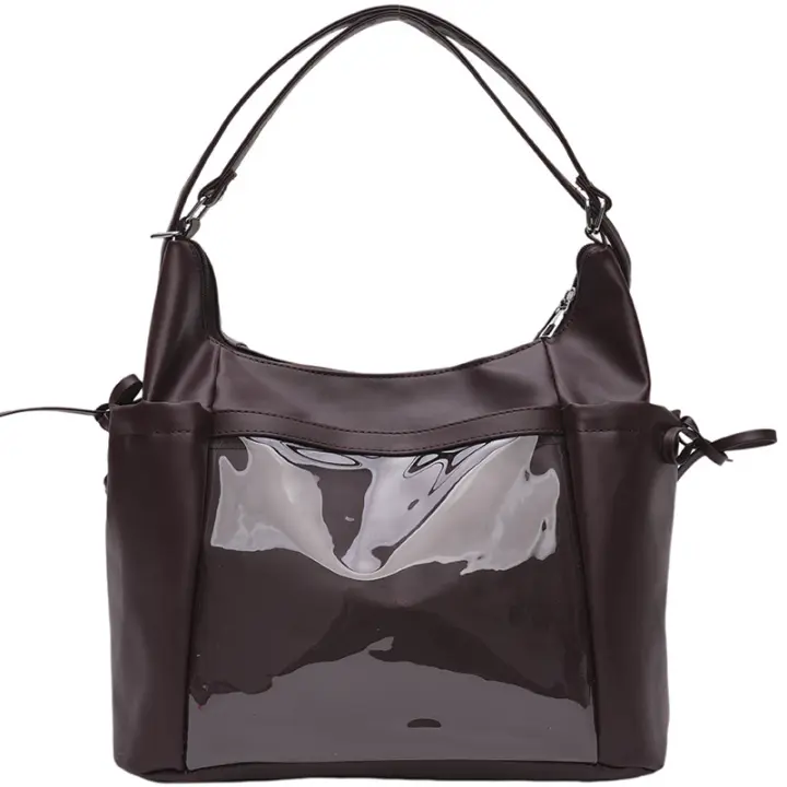 Mochila universitaria, bolso de mano, bolso de mujer, gran capacidad, tutoría, moda, ballet, estilo retro europeo y americano, PU - 1