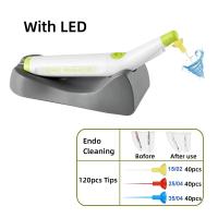 Instrumento básico limpieza Dental Endo Odontologia con 120 Uds puntas LED irrigador sónico herramienta de odontología para conducto radicular Endo - details 0