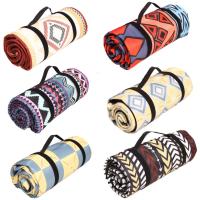 Manta de picnic para exteriores, impermeable, extragrande, esterilla de camping, 4 mm de grosor, 3 capas, embalaje enrollable - details 1
