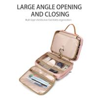 Bolsa de lavado de viaje con Gancho Bolsa de cosméticos portátil Bolsa de viaje impermeable para mujer - details 8