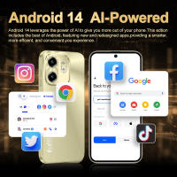 FUFFI X7 Pro Smartphones teléfono móvil Android 14 pantalla de 6,56 pulgadas, 12 + 512GB 24 + 48MP teléfono móvil 5800mAh Google Play Store teléfono - details 10