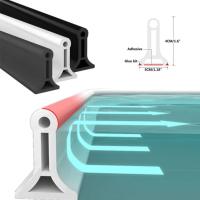 Tira de retención de agua de silicona Flexible, autoadhesiva, bloqueador de separación en seco y húmedo, tira de sellado - details 0