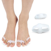 2Pcs Silicone Toe Separator Soft Bunion Corrector - details 3