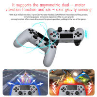 Mando inalámbrico Bluetooth-Compatible Para PS5 Mando Joystick con Vibración, Conector de Auriculares y Programable - details 3