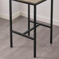OGT03-N Juegos de Muebles Altas, Mesa de Cafetería, Juego de Balcón de 3 Piezas, Juego de Bar, 1 Mesa y 2 Sillas, ES - details 8