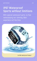 Relojes inteligentes niños deporte Seguimiento GPS inteligente Captura de video en HD hombre mujer watch - details 5