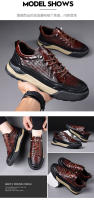 Zapatos Deportivos para Hombres de Verano Zapatos de Cuero Transpirable Fresco - details 10