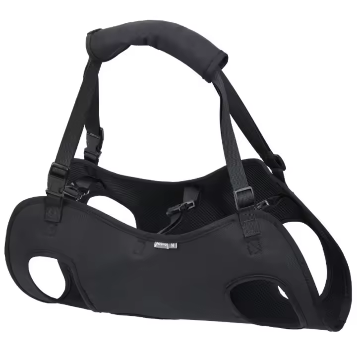 Arnés de elevación para perros con correa ajustable cómoda, soporte portátil para piernas, portabebés para perros, mango grueso Oxford, chaleco de elevación para mascotas para ancianos - 1