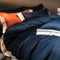 Juegos de cama de algodón egipcio antibacteriano 5A, Color sólido, ligeros, de lujo, 100% algodón, con fundas de almohada para cama King Size, novedad de 2025 - details 4