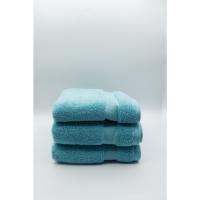 Toalla de baño, Aguamarina,100% rizo de algodón, suave, absorbente, tocador, lavabo, ducha, sábana Premium - details 1