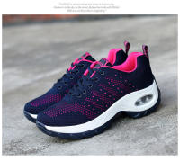 Zapatillas de moda para mujer Zapatillas de malla transpirable con amortiguación de aire Zapatos casuales con aumento de altura para mujer - details 8