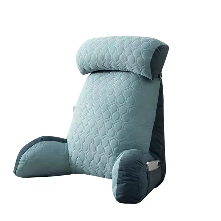 Cojín de Almohada de Latex Refrescante Almohada de Espalda de Sofá de Bambú Carbón - 1