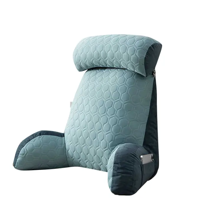 Cojín de Almohada de Latex Refrescante Almohada de Espalda de Sofá de Bambú Carbón - 1