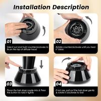 Difusor de secador de pelo Universal, accesorio para ondas finas y gruesas, rizadas y encrespadas, herramienta de salón de belleza con Clip - details 3