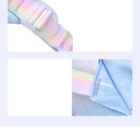 Mochila escolar primaria para niñas en rosa y morado, mochila para libros de estudiantes, mochila impermeable para la escuela, regalo para niños - details 11