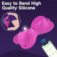 Leten Vibrador Mariposa Estimulador de Clít Doble Motor Portátil Masajeador de G Spot - details 5