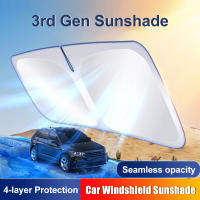 Sombra de Sol para Parabrisas de Coche Nano Coating de 4 Capas Protección UV Plegable para Camión SUV Automóvil Visera de Vidrio Película de Protección Solar - details 4