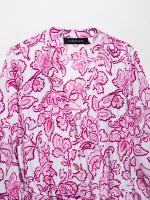 Mini vestido con estampado de flores de moda para mujeres europeas y americanas - details 6