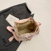 Mochila con cordón de Bordado de letras, bolso escolar de nailon de gran capacidad para estudiantes, bolso de viaje, bolso de hombro de estilo coreano, viaje - details 15
