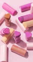 Colorete de corazón de 6 colores, palo de contorno Facial, acabado Facial, Mousse, colorete, lápiz labial 3 en 1 - details 19