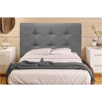 Big Tennessee tapizado en de Dormitorio Medidas cabecero de Cama niño, Juvenil y Matrimonio Cabezal, tapizado, Acolchado (150x70, Blanco) - details 1