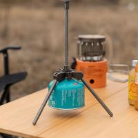Soporte de Expansión para Estufa de Tipo Tarjeta Estante Estable de Altura para Campamento y Barbacoa Aleación de Aluminio Deportes y al Aire Libre - details 0